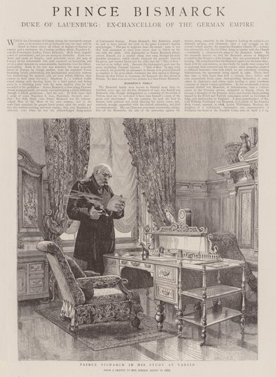 Príncipe Bismarck de Henry William Brewer